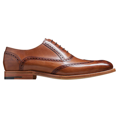 Barker Valiant Brown Hand Painted Formal Shoes