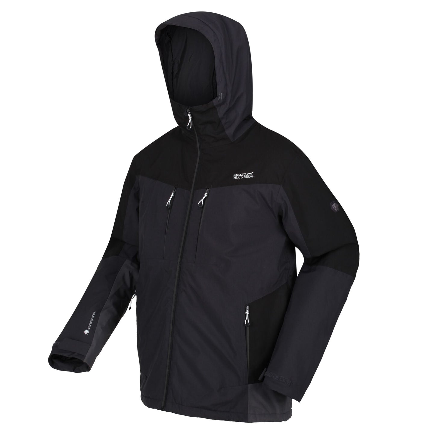 Regatta RMP321 61G Highton Stretchii Ash/Black Coat