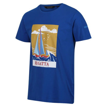 Regatta RMT263 520 Cline VII Royal Blue T-Shirt