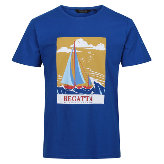 Regatta RMT263 520 Cline VII Royal Blue T-Shirt
