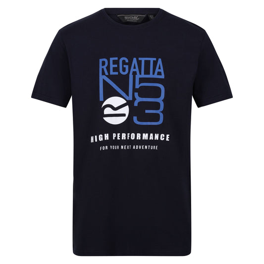 Regatta RMT263 G8A Cline VII Navy T-Shirt