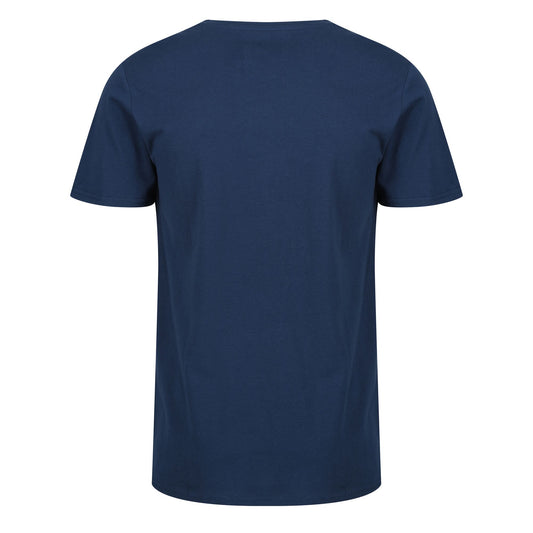 Regatta RMT273 68E Breezed III Blue Wing T-Shirt