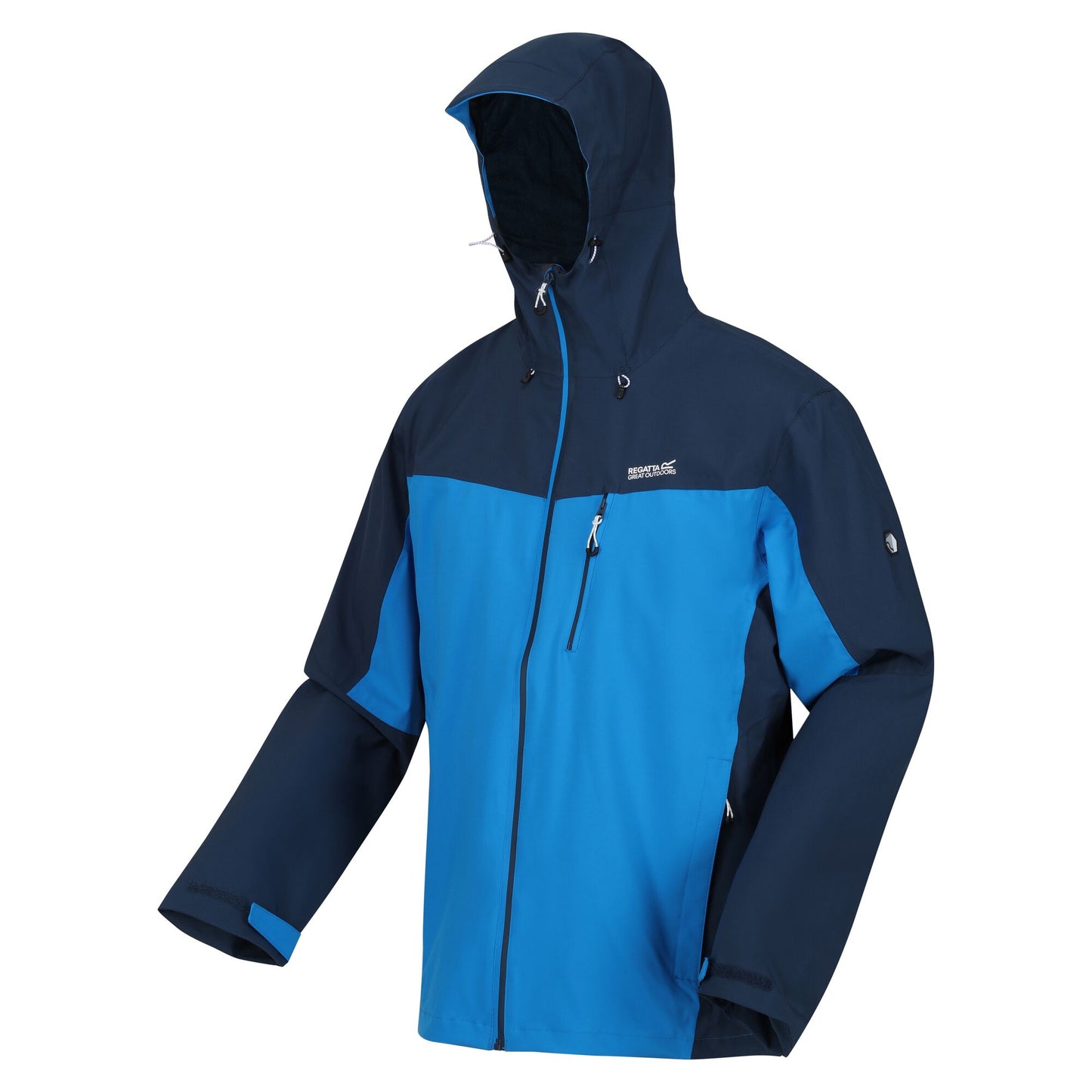Regatta RMW279 DHE Birchdale Indigo Blue/Blue Wg Jackets Waterproof Shell