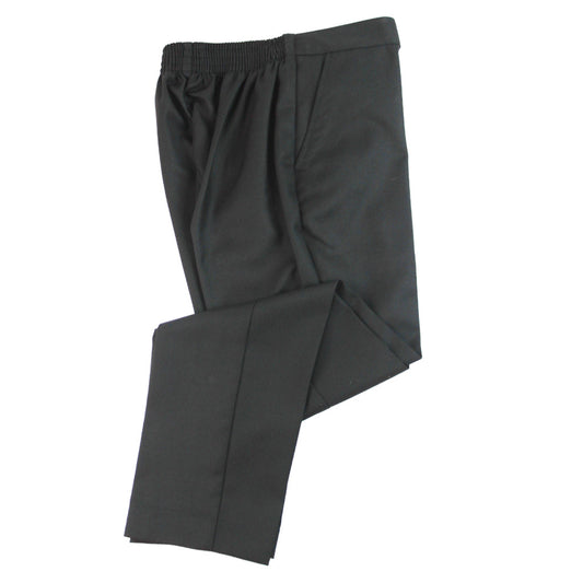 Whites 1977 Black Pull Up School Trousers