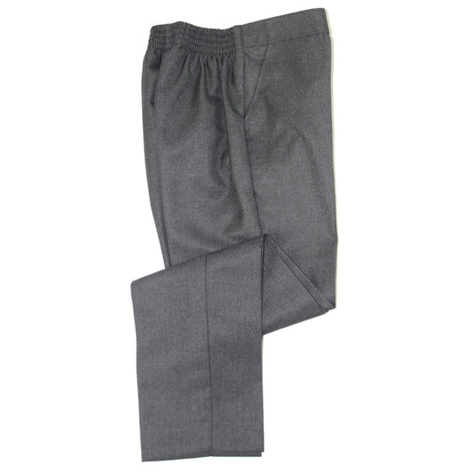 Whites 1978 Grey Pull Up School Trousers