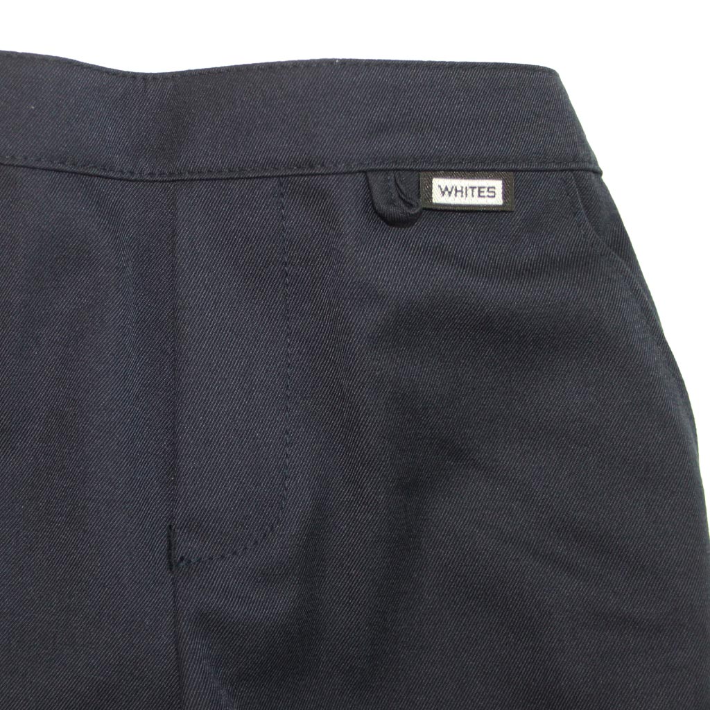 Whites 2278 Navy Pull Up School Trousers