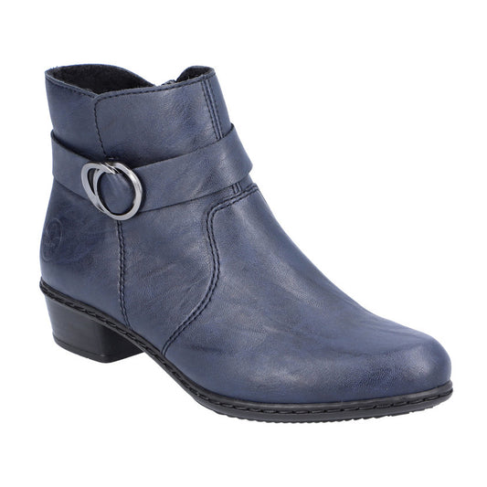 Rieker Y0775-14 Navy Boots