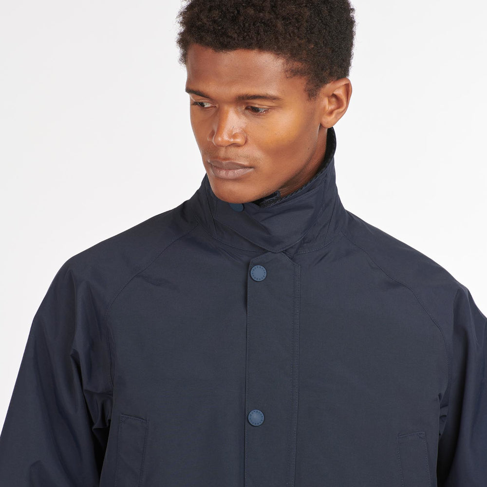 Barbour waterproof discount jacket purple