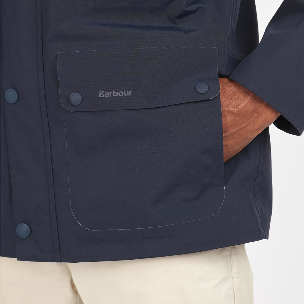 Barbour Bodell Jacket Navy Waterproof Jacket