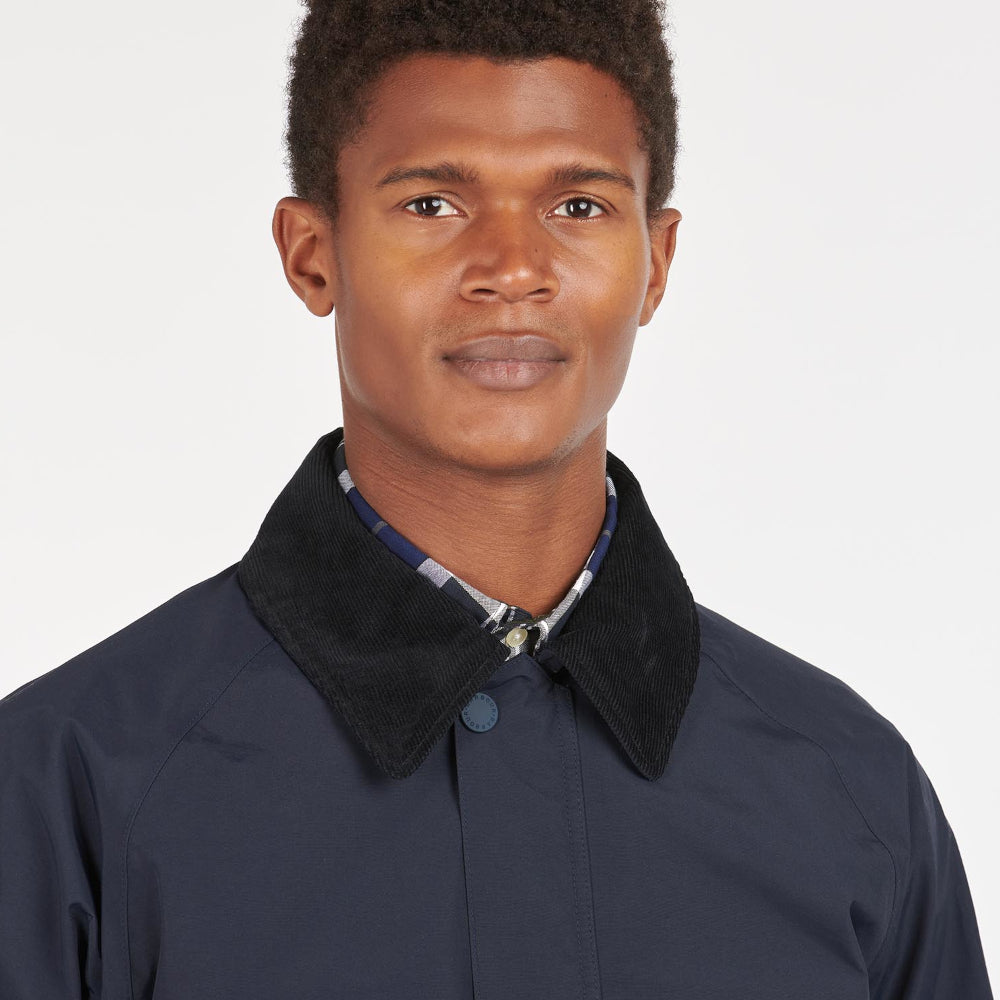 Barbour navy sale waterproof jacket