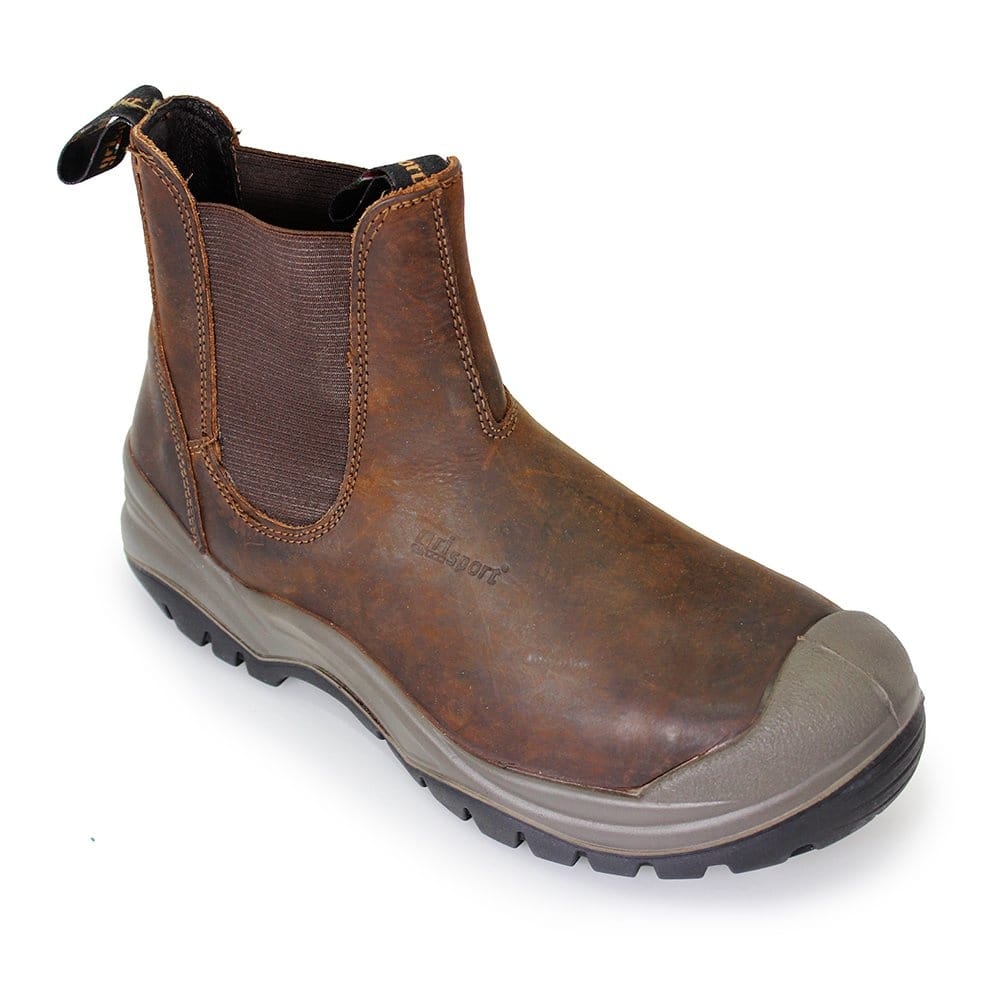 Grisport Chukka Safety Brown Shoes