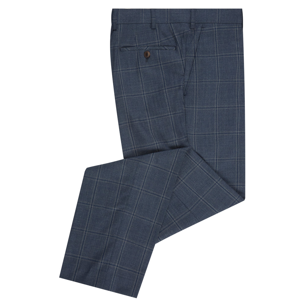 Daniel Grahame 71410 25 Blue Damon Tapered Fit Mix And Match Trousers