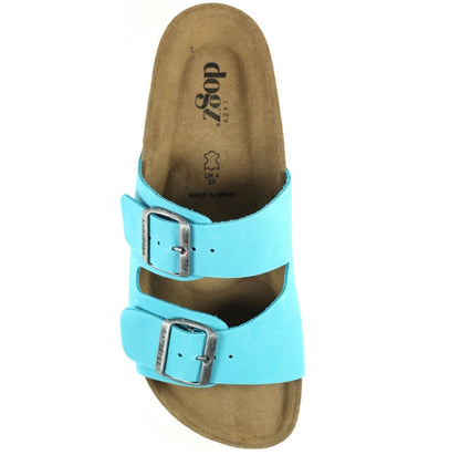 Lazy Dogz Roco Teal Sandals
