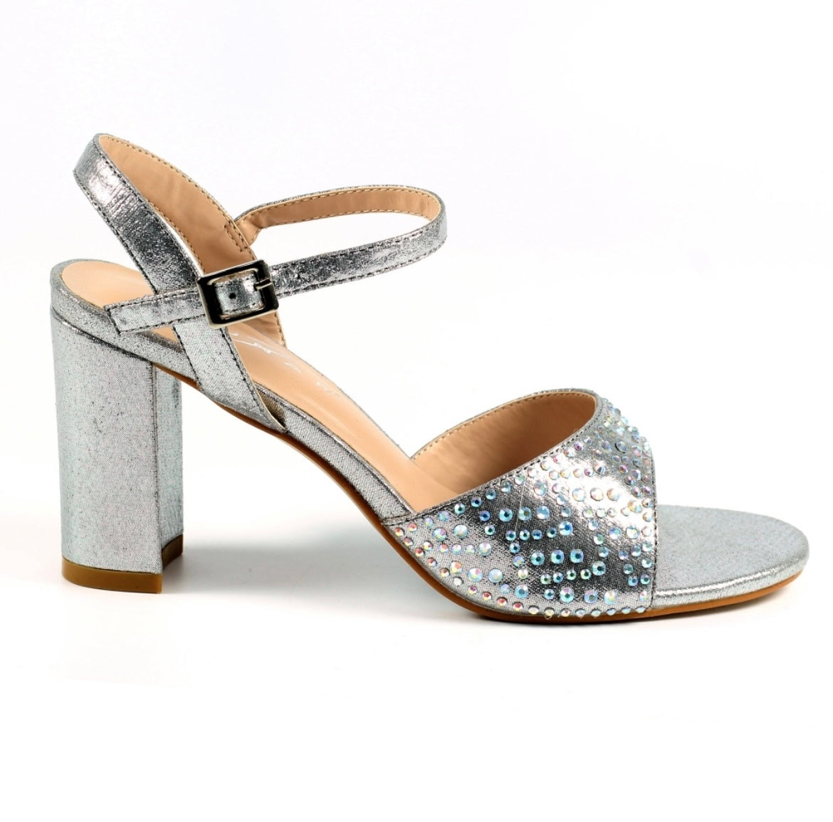 Lunar Krystal Silver Sandals