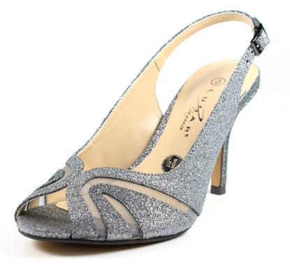 Lunar Sariyah Flr046 Pewter Dress Shoes