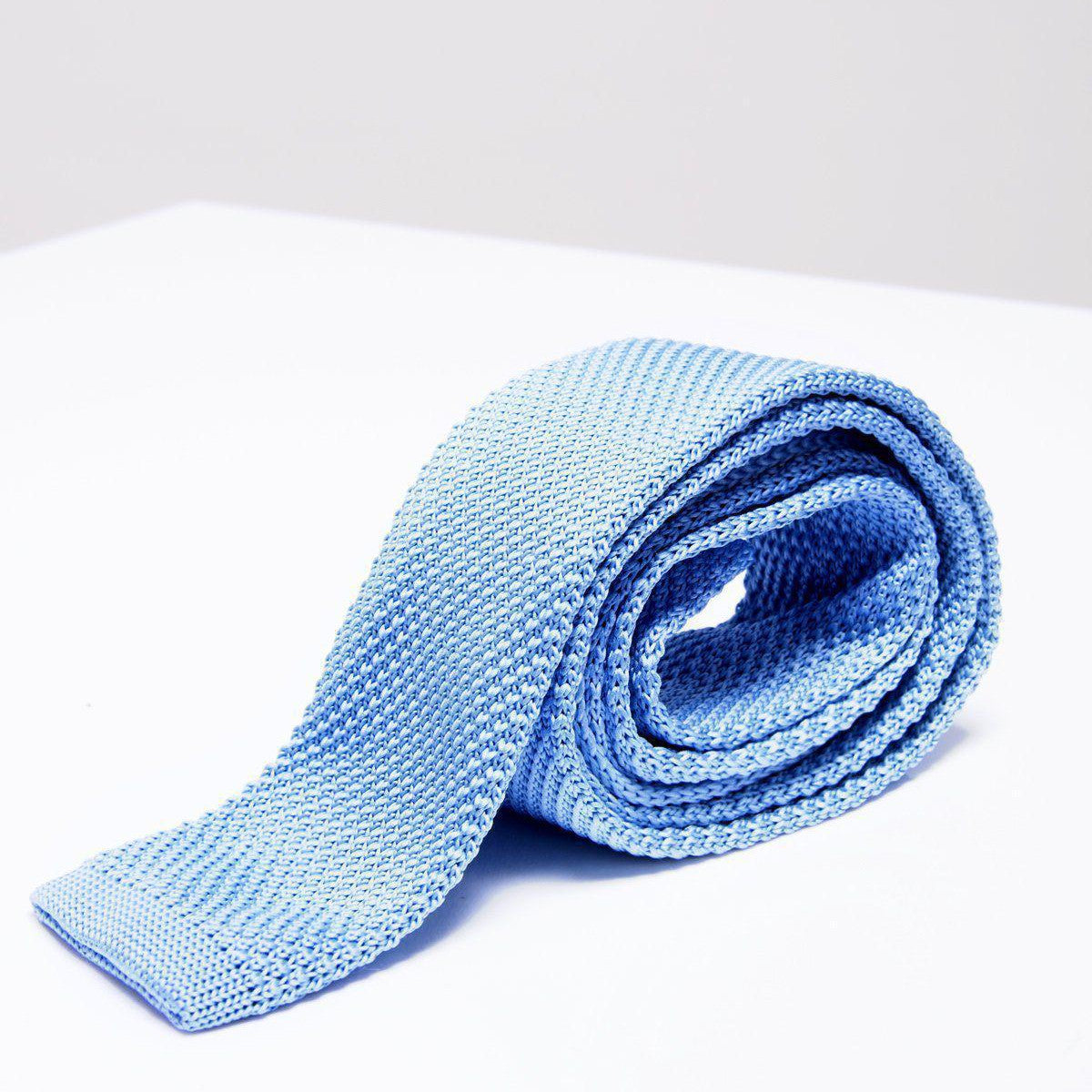 Marc Darcy Sky Knitted Tie