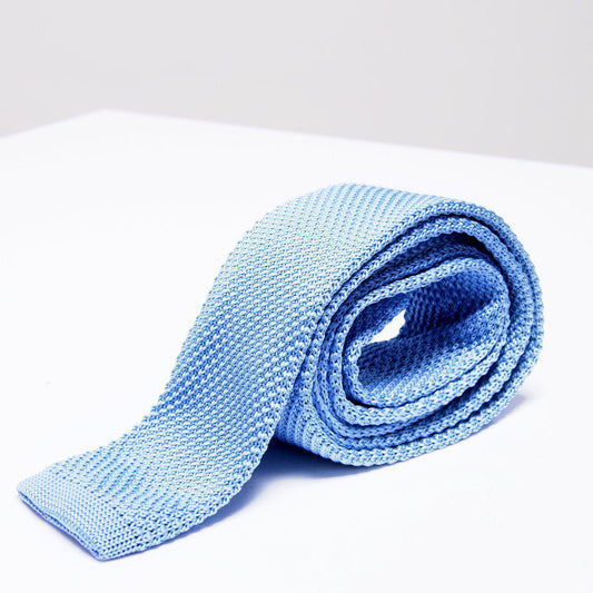 Marc Darcy Sky Knitted Tie
