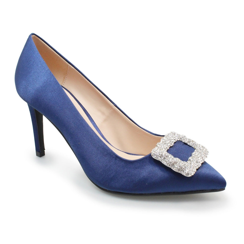 Lunar Lilac Blue High Heel Shoes
