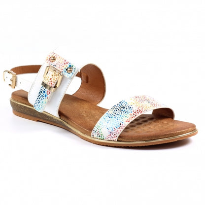 Lunar Horton JLH387 White Sandals