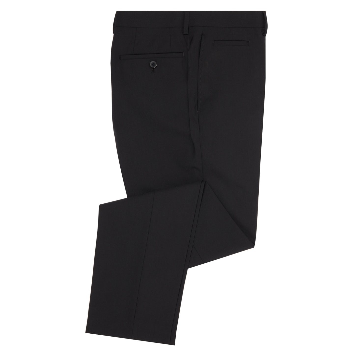 Remus Uomo 70820 00 Black Slim Suit Trouser