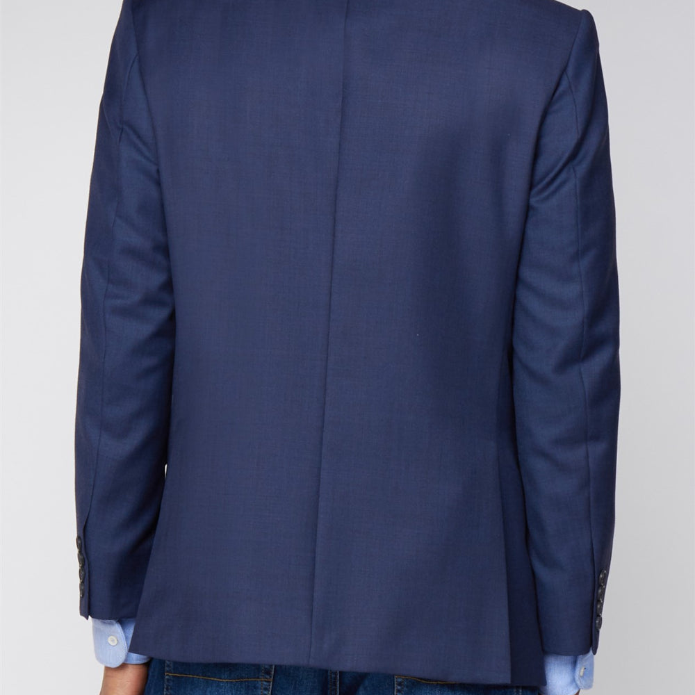 Scott 15157J Ink Blue Sharkskin Mix & Match Suit Jacket