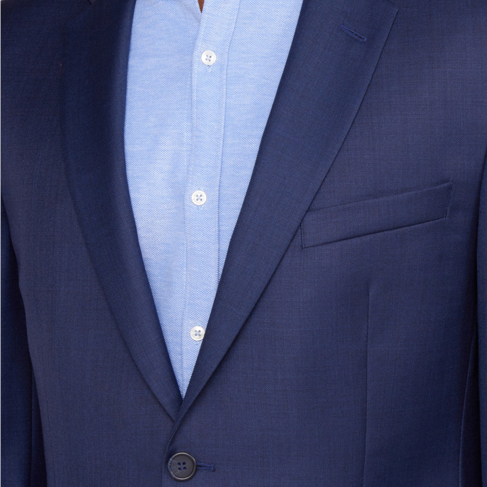 Scott 15157J Ink Blue Sharkskin Mix & Match Suit Jacket