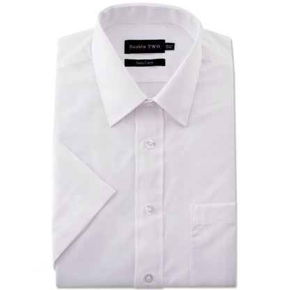 Double Two White Short Sleeve Shirt