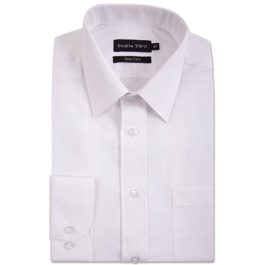 Double Two White Long Sleeve Shirt