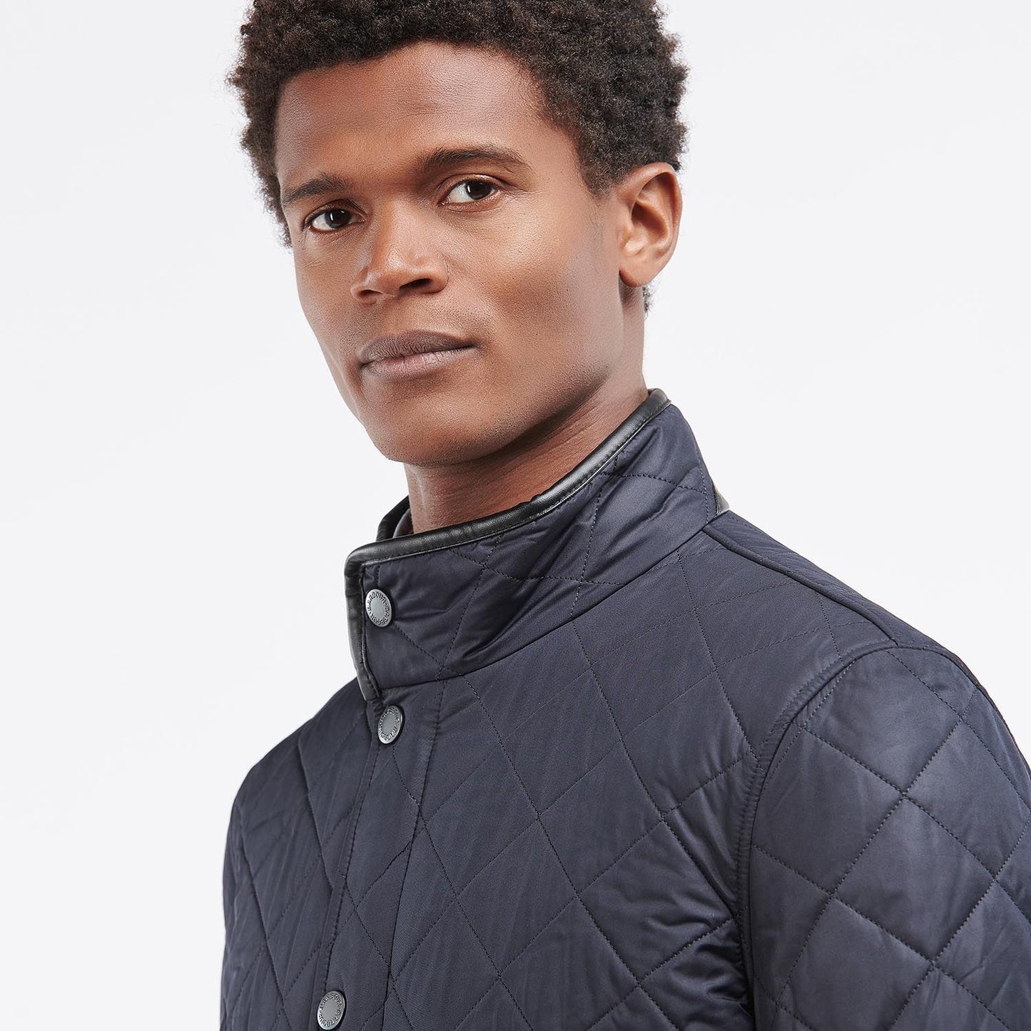 Barbour Long Powell Quilt Navy